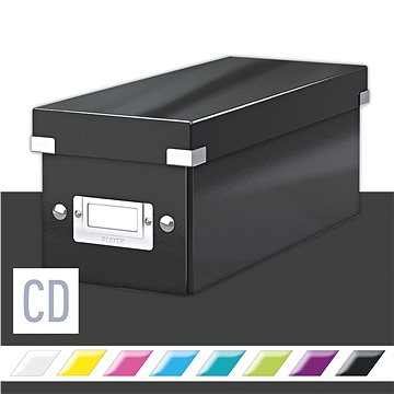 

LEITZ WOW Click & Store CD 14.3 x 13.6 x 35.2 cm, černá