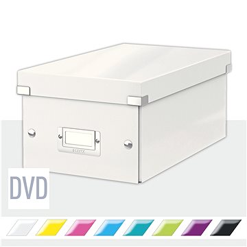 

LEITZ WOW Click & Store DVD 20.6 x 14.7 x 35.2 cm, bílá