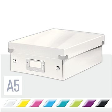 

LEITZ WOW Click & Store A5 22 x 10 x 28.2 cm, bílá