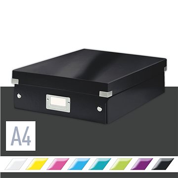 

LEITZ WOW Click & Store A4 28.1 x 10 x 37 cm, černá