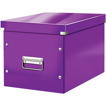 

LEITZ WOW Click & Store A4 32 x 31 x 36 cm, purpurová