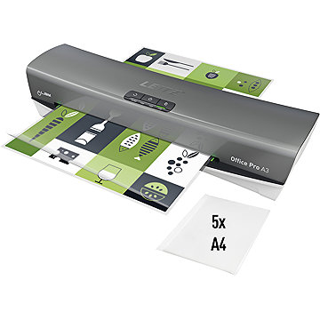 

LEITZ iLAM Office Pro A3, šedý