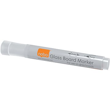 

NOBO Glass Whiteboard Markers, bílý - balení 4 ks