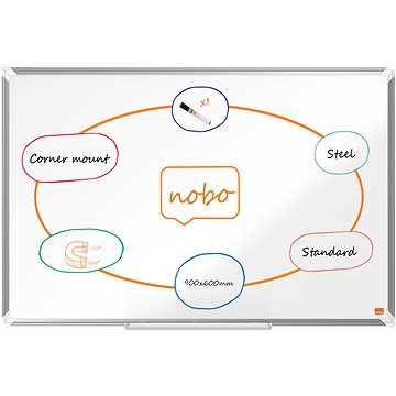 

NOBO Premium Plus 90 x 60 cm, bílá