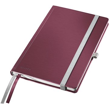 

LEITZ Style A5, 80 listů, čtverečkovaný, tvrdé desky, červený