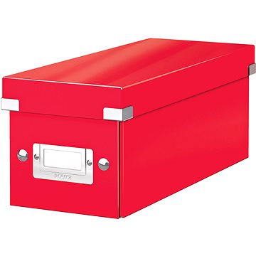 

LEITZ WOW Click & Store DVD 14.3 × 13.6 × 35.2 cm, červená