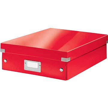 

LEITZ WOW Click & Store A4 28.1 × 10 × 37 cm, červená