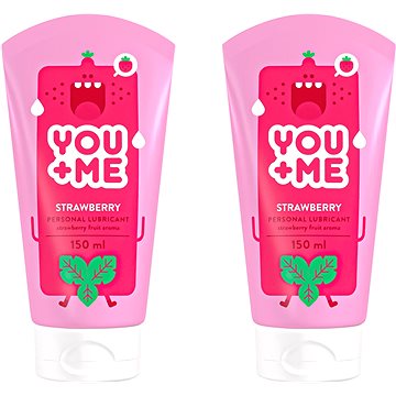 

YOU ME Strawberry se šťavnatým jahodovým aroma, 2× 150 ml
