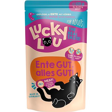 

Lucky Lou Lifestage Adult s drůbežím a kachním masem 125 g