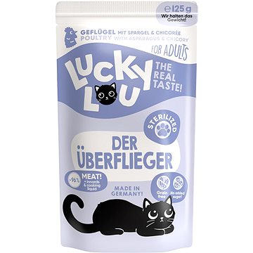 

Lucky Lou Lifestage Sterilized s drůbežím masem 125 g