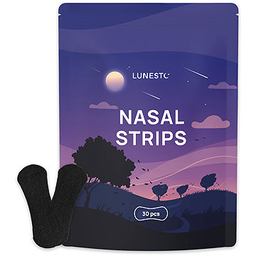 

Lunesto Nasal strips - pásky na nos, černé