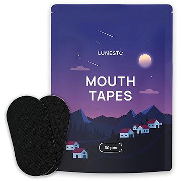 

Lunesto Mouth tapes - pásky na ústa proti chrapání, černé