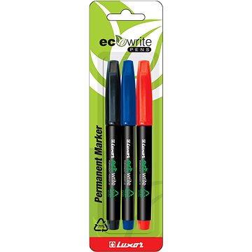 

LUXOR 100/3BC ECO permanentní popisovače, mix barev