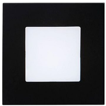 

LUXERA.Step Light schodišťové svítidlo LED 1 W, 60 lm, 4000 K, 8,6 cm, hranaté, IP20, černé