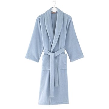 

Soft Cotton - Unisex župan Micro cotton, světle modrý, L
