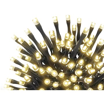 

LAALU Světelný řetěz LED - spojovací, s převisy, profi, teplá bílá, 1 x 2 m