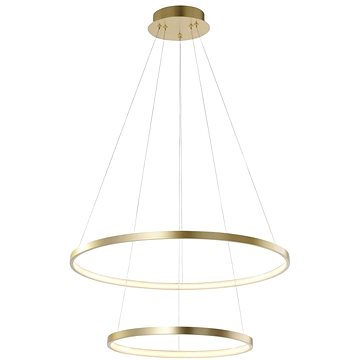 

Leuchten Direkt 11525-12 -LED Lustr na lanku CIRCLE 1xLED/18,5W/230V + LED/23,5W