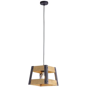 

Leuchten Direkt 15720-79 - Lustr na lanku CRATE 1xE27/60W/230V