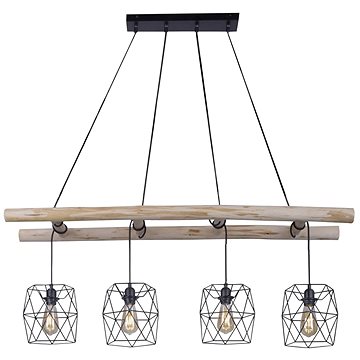 

Leuchten Direkt 15036-18 - Lustr na lanku EDGAR 4xE27/60W/230V