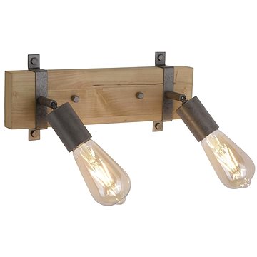 

Leuchten Direkt 13472-79 - Nástěnné bodové svítidlo SLAT 2xE27/40W/230V