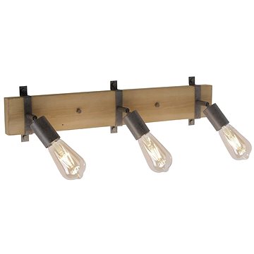 

Leuchten Direkt 13473-79 - Nástěnné bodové svítidlo SLAT 3xE27/40W/230V