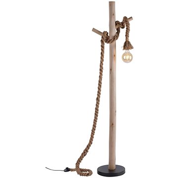 

Leuchten Direkt 15484-18 - Stojací lampa ROPE 1xE27/15W/230V