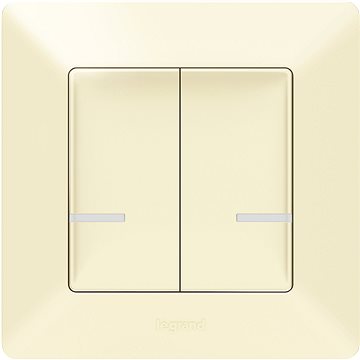 

Legrand Valena Life With Netatmo Dvojitý Bezdrátový Ovladač Béžový