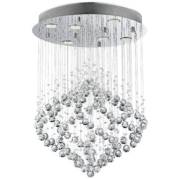 

Luxera 62412 - Křišťálový přisazený lustr CHESTER 6xGU10/50W/230V