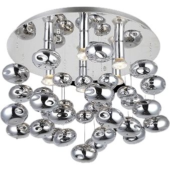 

Luxera 46119 - Stropní svítidlo AMARILLO 6xGU10/50W/230V