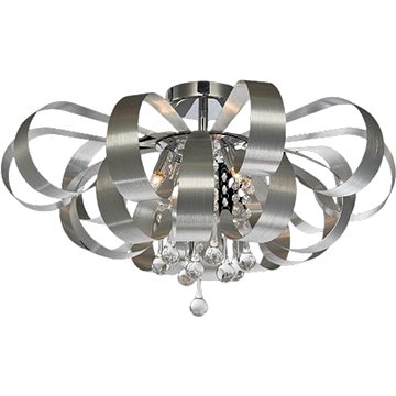 

Luxera 64410 - Křišťálový přisazený lustr RIBBON CRYSTAL 6xG9/33W/230V