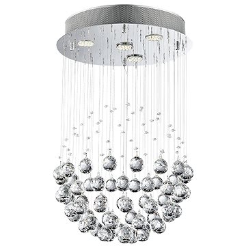 

Luxera 62413 - Křišťálový přisazený lustr XAVER 4xGU10/50W/230V