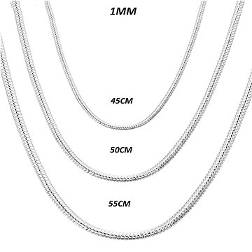 

Silver Star set 3 kusy had řetízek stříbrný 1mm - KL4