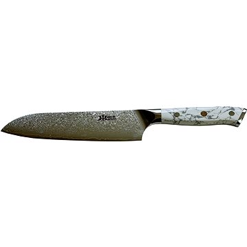 

MaceMaker White Stone - SanMai Santoku kuchyňský nůž