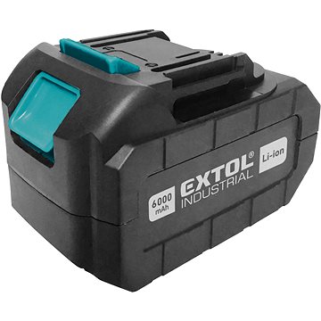 

EXTOL INDUSTRIAL baterie akumulátorová 18V, Li-ion, 6000mAh, 8791115B6
