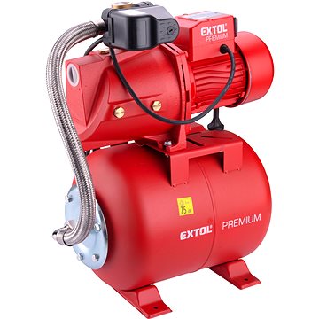 

EXTOL PREMIUM čerpadlo proudové s tlakovou nádobou, 750W, 5270l/hod, 3bar, 8895095