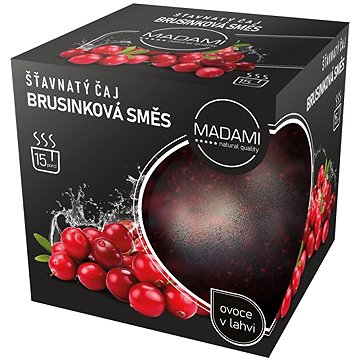 

MADAMI Brusinkovásměs 500 g šťavnatý čaj