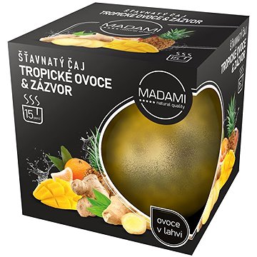 

MADAMI Tropické ovoce & Zázvor 500 g šťavnatý čaj
