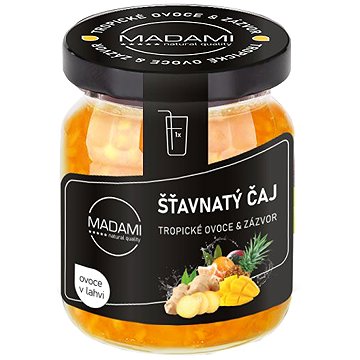 

MADAMI Tropické ovoce & Zázvor 55 g šťavnatý čaj