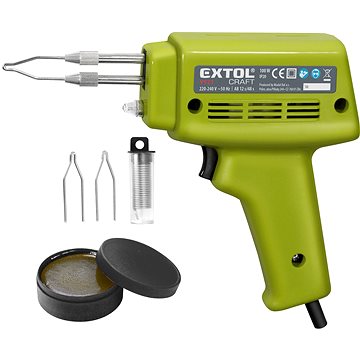 

EXTOL CRAFT pistole pájecí transformátorová, 100W, 9921