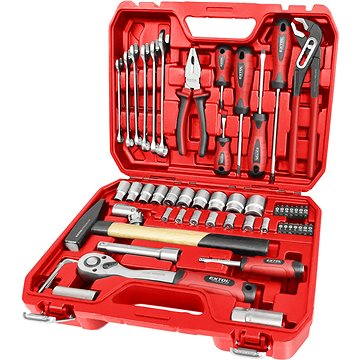 

EXTOL PREMIUM sada nářadí 55ks, 1/4", 1/2", CrV, 8818420