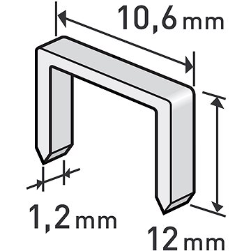 

EXTOL PREMIUM spony, 12mm, 8852204