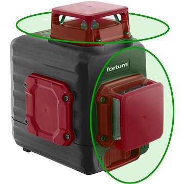 

FORTUM Křížový laser samonivelační 4780214 (1 X 5,2 Ah)