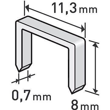 

EXTOL PREMIUM spony, 8mm, 8852502
