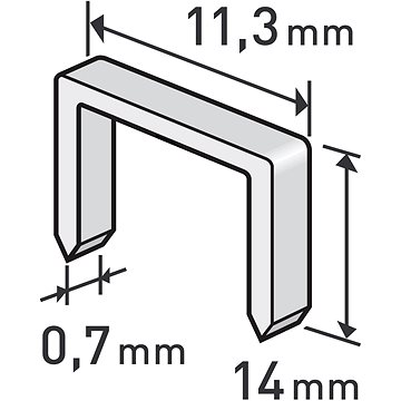 

EXTOL PREMIUM spony, 14mm, 8852505