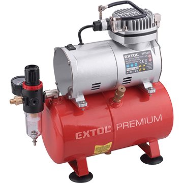 

EXTOL PREMIUM Kompresor se vzdušníkem 3l, bezolejový 8895301