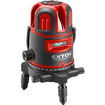 

EXTOL PREMIUM Křížový laser samonivelační, zelený 8823312 (1 X 5,7 Ah)