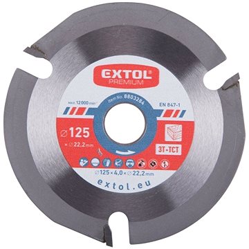 

EXTOL PREMIUM kotouč řezný/frézovací s SK plátky 8803284