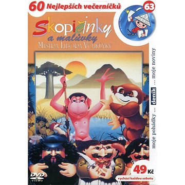 

Skopičinky a malůvky Mistra Libora Vojkůvky (DVD)