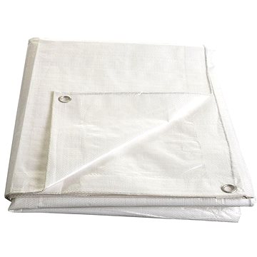 

M.A.T. GROUP bílá plachta s oky 3 × 5 m 140 g/m2, kašírovaná
