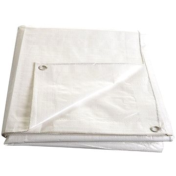 

M.A.T. GROUP bílá plachta s oky 5 × 8 m 140 g/m2, kašírovaná